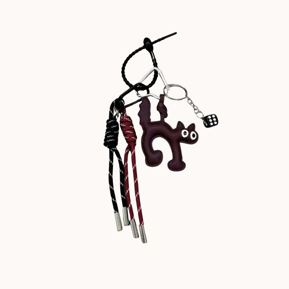 Shadow Cat Bag Charm