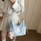 Lusette Bunny Patch Shoulder Bag