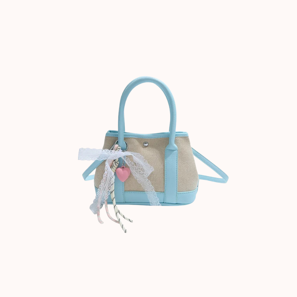 Liorvane Lace Charm Mini Handbag for Women | Asverra