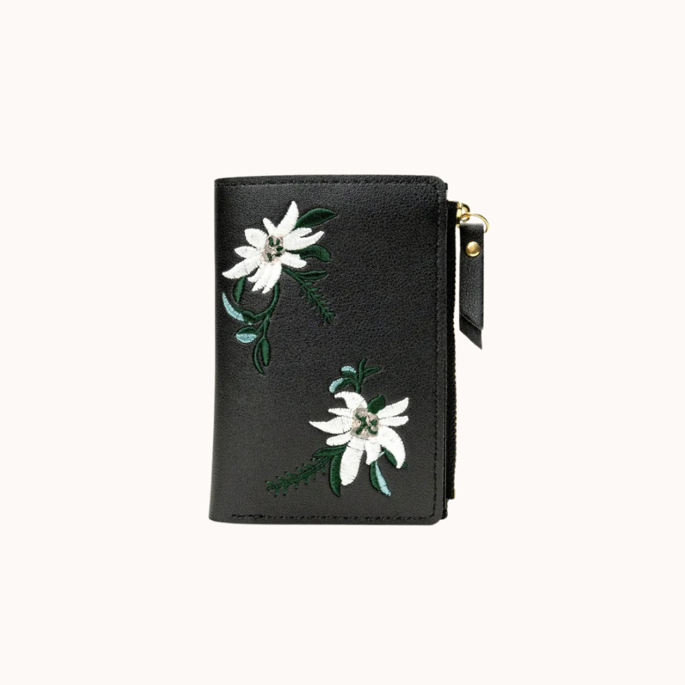 محفظة Asverra Fleur المطرزة