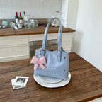 Perlisa Bow Charm Shoulder Bag