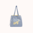 Zephyra Cat Patch Tote Bag for Women | Asverra