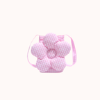 Solenne Gingham Flower Mini Shoulder Bag for Women | Asverra