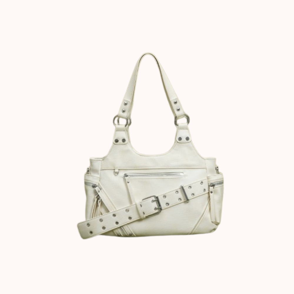 Valmira Studded Shoulder Bag for Women | Asverra