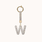 Starry Initials Bag Charm
