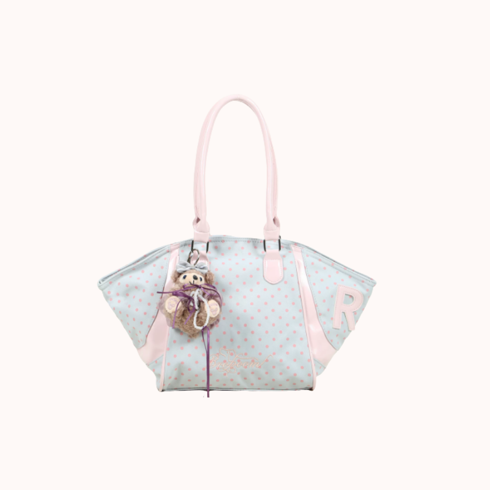 Lavitra Polka Dot Tote Bag for Women | Asverra