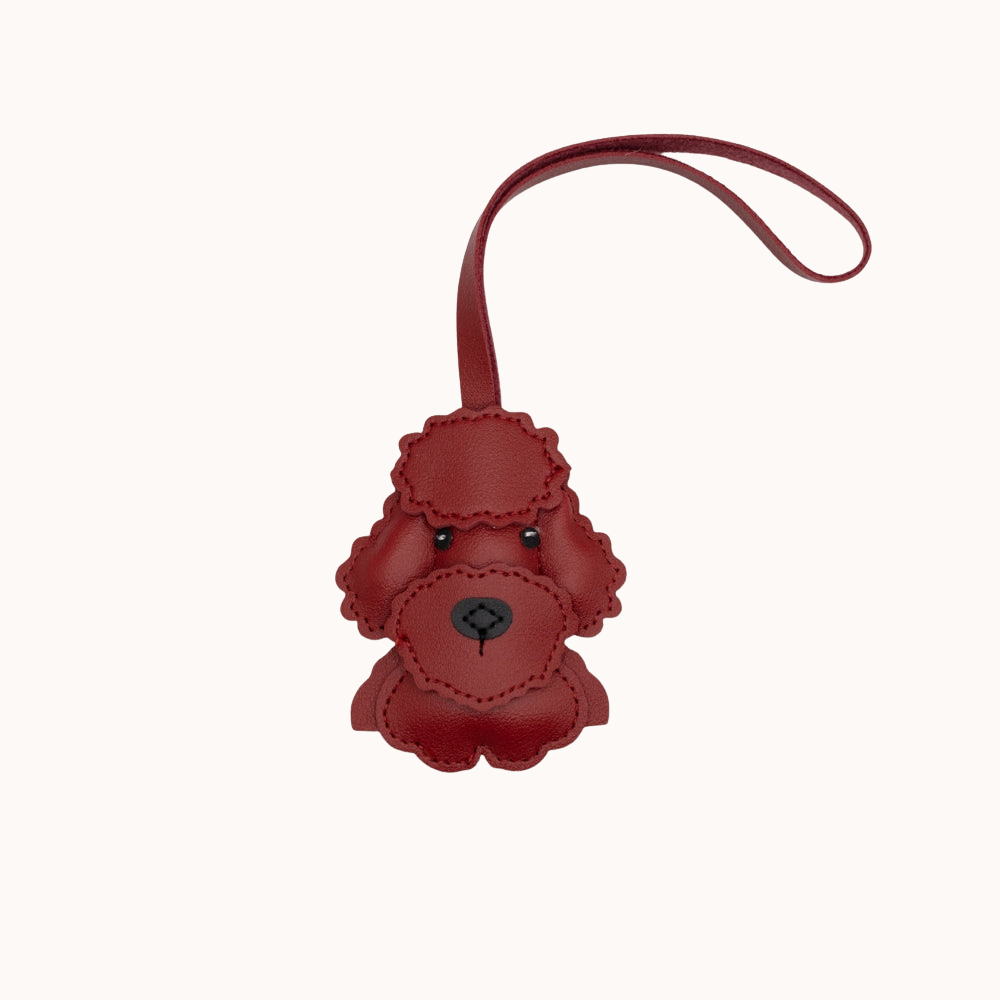 Poodle Bag Charm
