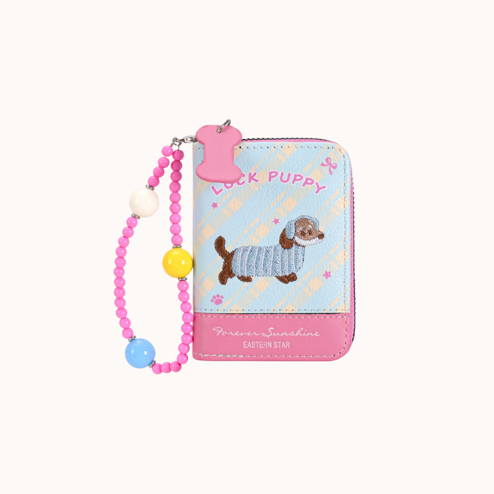 Dachie Bead Card Wallet