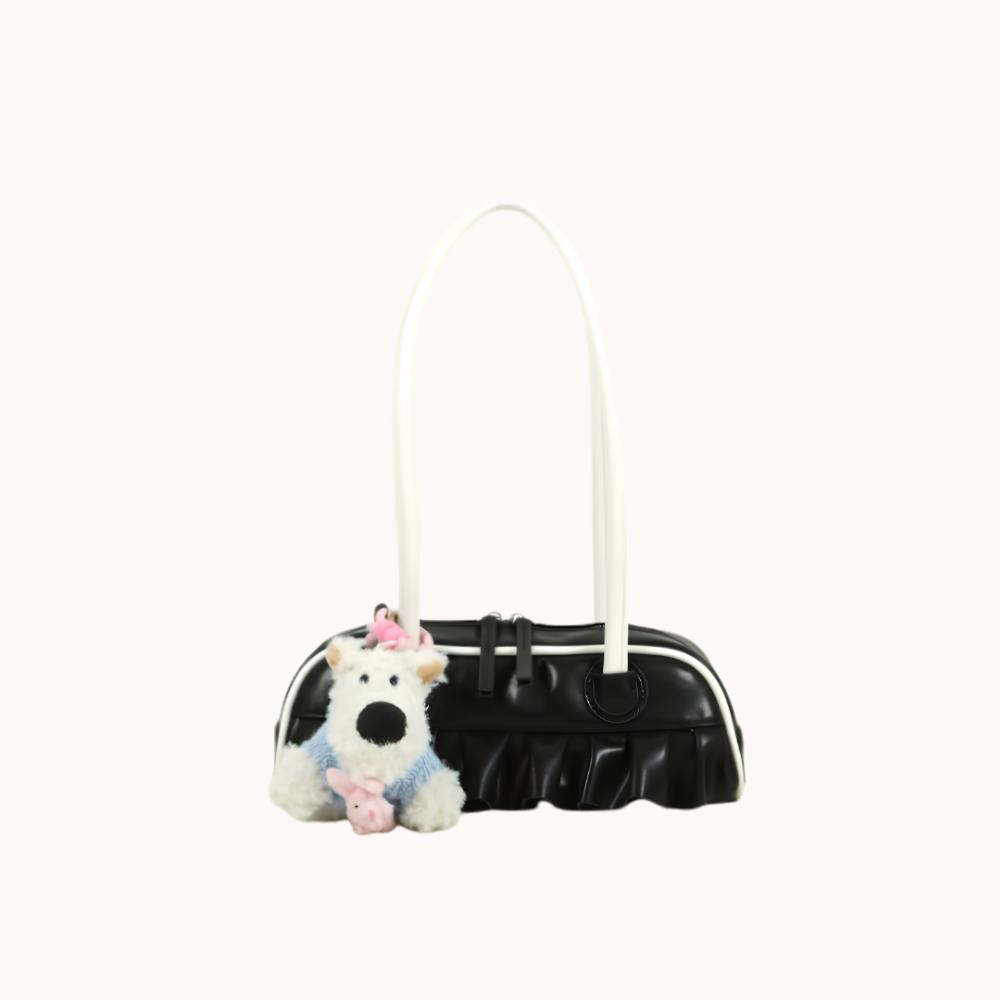 Mavelle Ruffle Shoulder Bag for Women | Asverra