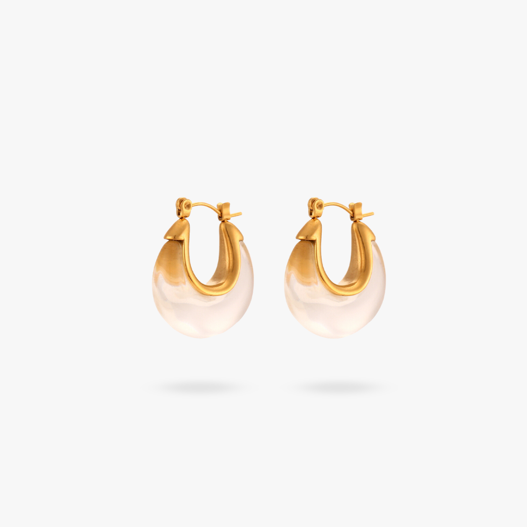 Boucles d'oreilles Fer à Cheval Cerchio Asverra Image secondaire du produit