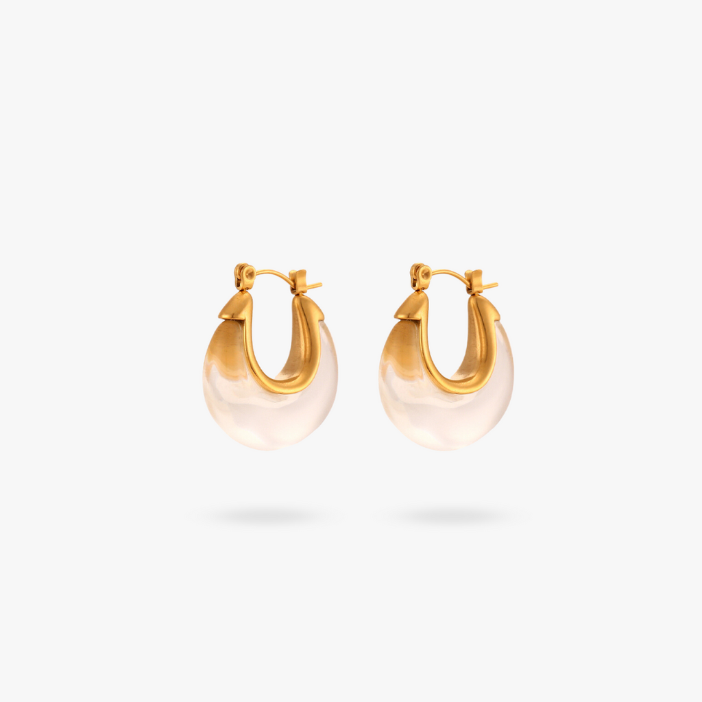 Asverra Cerchio Horseshoe Earrings