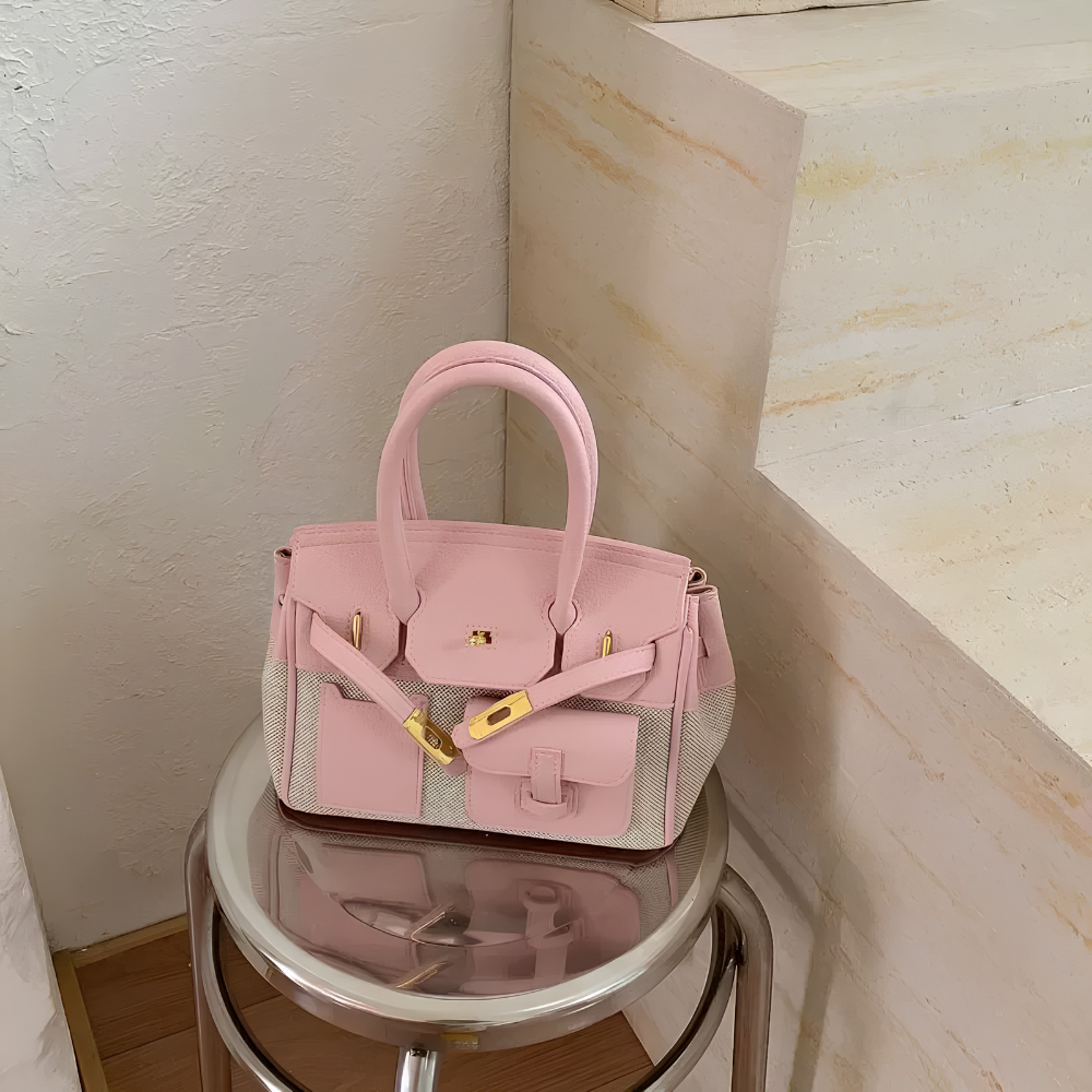 Ambrisa Pocket Satchel Bag for Women | Asverra