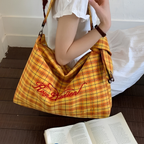 Givrelle Plaid Shoulder Bag for Women | Asverra
