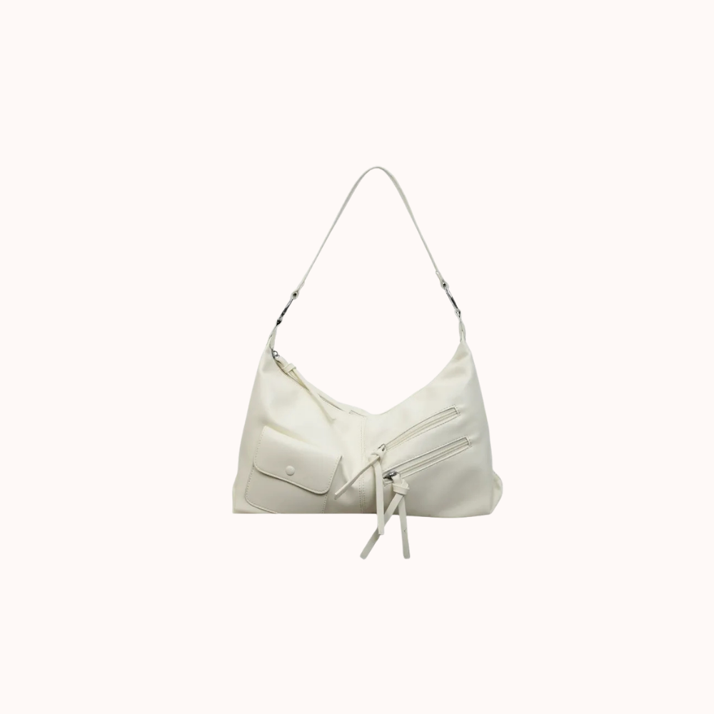 Tazielle Zip Pocket Shoulder Bag الصورة الرئيسية