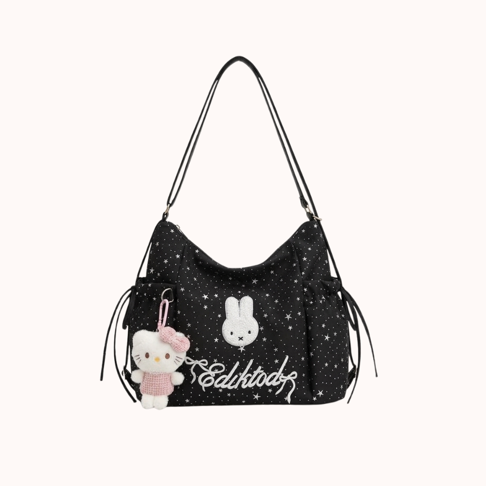 Lusette Bunny Patch Shoulder Bag