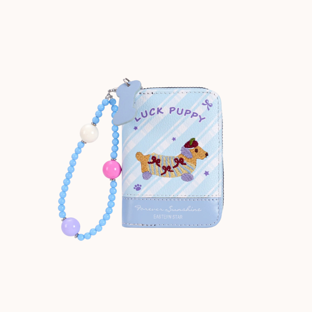 Dachie Bead Card Wallet