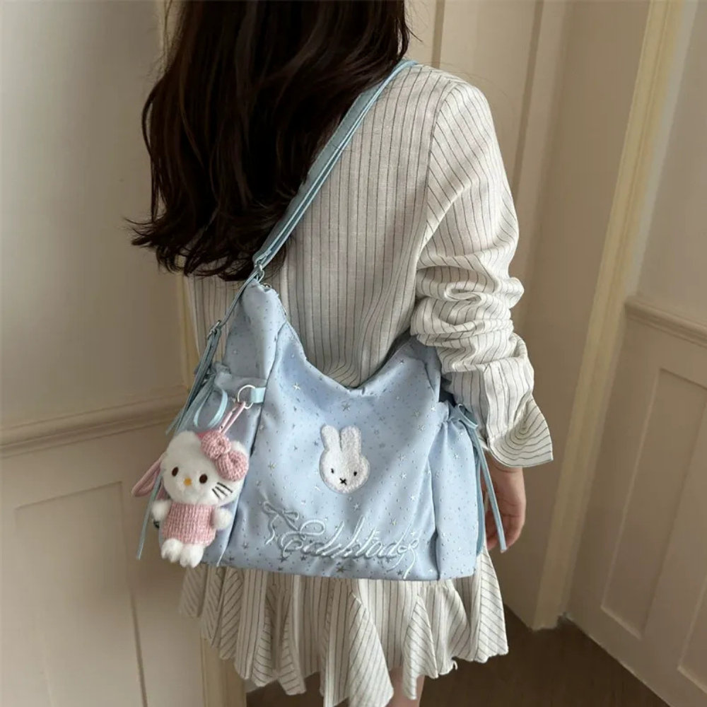 Lusette Bunny Patch Shoulder Bag