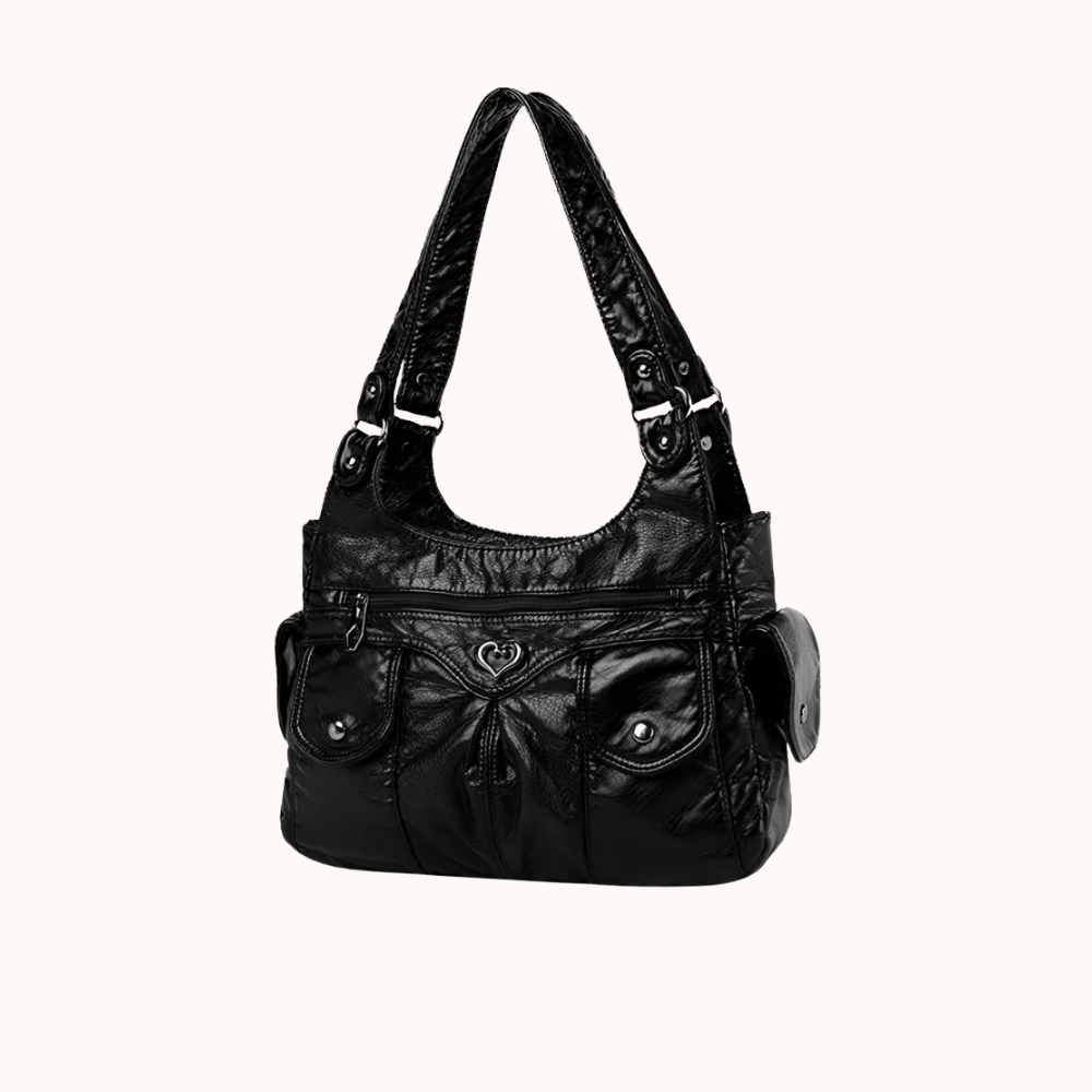 Mélusine Vegan Leather Shoulder Bag for Women | Asverra Secondary image