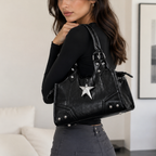 Feravia Star Stud Shoulder Bag for Women | Asverra