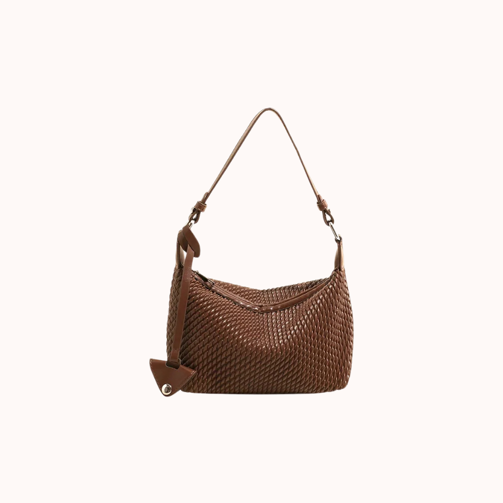 Tissara Woven Shoulder Bag for Women | Asverra