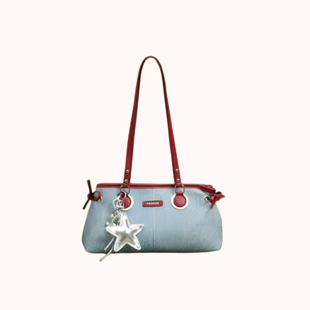 Avelora Contrast Strap Shoulder Bag for Women | Asverra