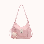Lusette Bunny Patch Shoulder Bag