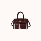 Ambrisa Pocket Satchel Bag for Women | Asverra