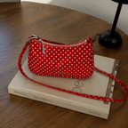 Rubiena Polka Dot Shoulder Bag