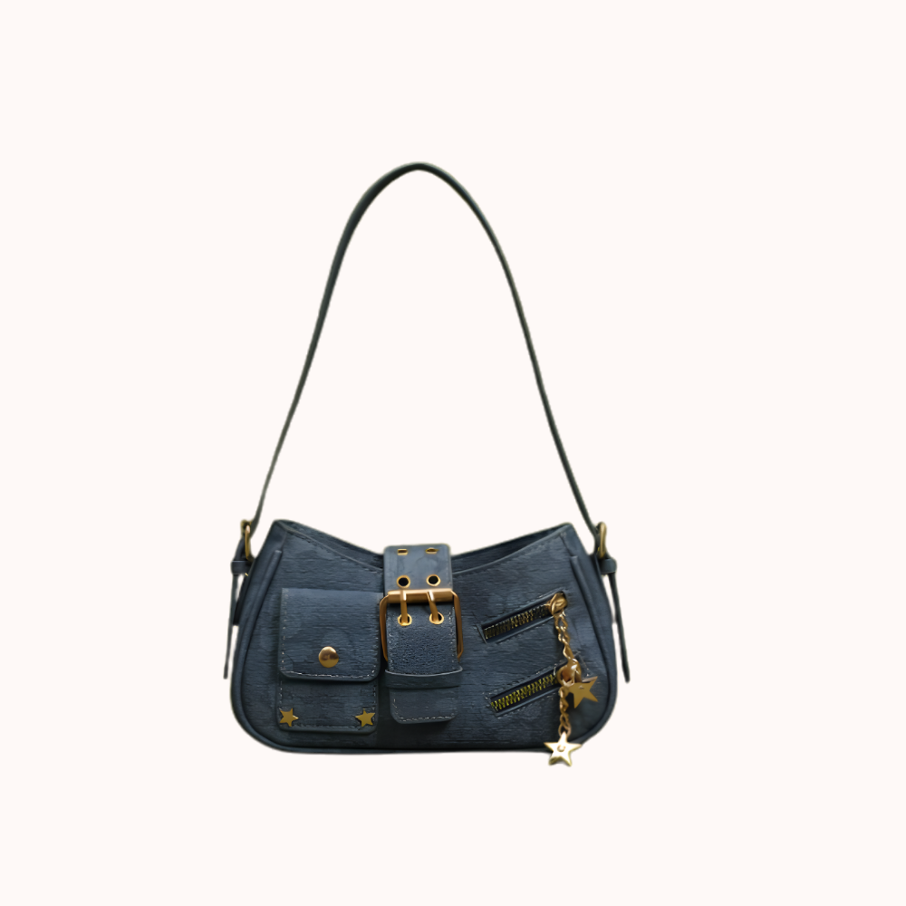 Bellara Star Pocket Shoulder Bag for Women | Asverra