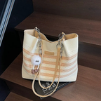 Vivelle Woven Tote Bag for Women | Asverra