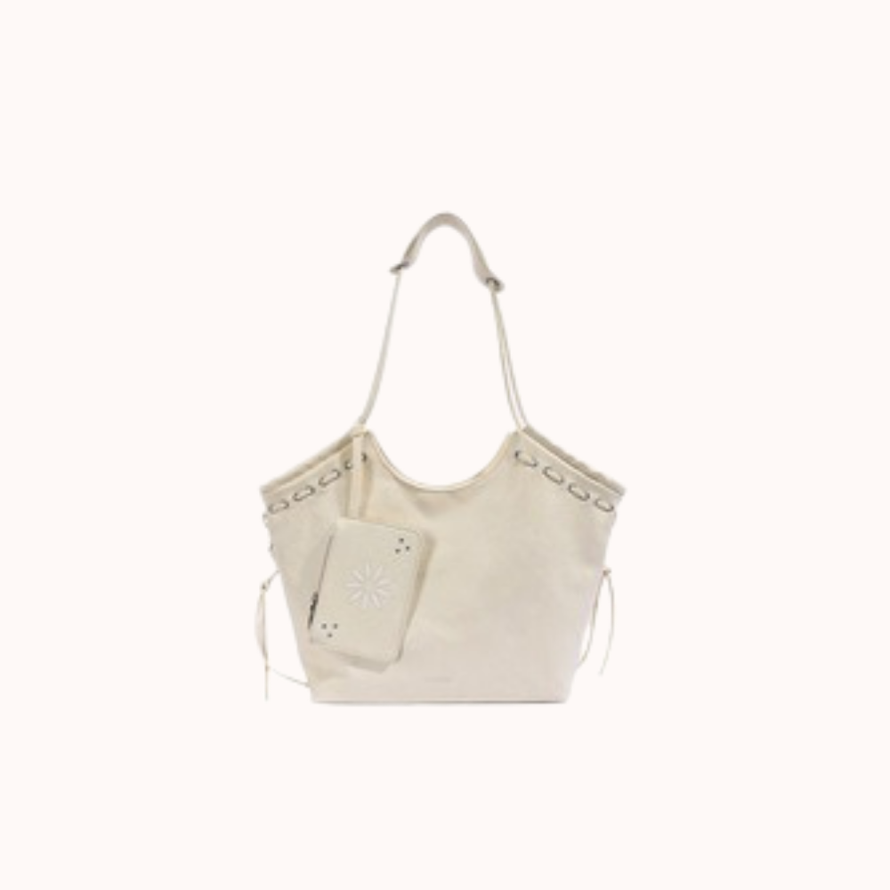 Bravelle Lace-Up Shoulder Bag الصورة الرئيسية