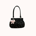 Caspina Polka Dot Shoulder Bag