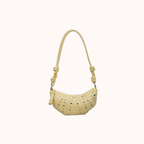 Tavrina Studded Croissant Shoulder Bag for Women | Asverra