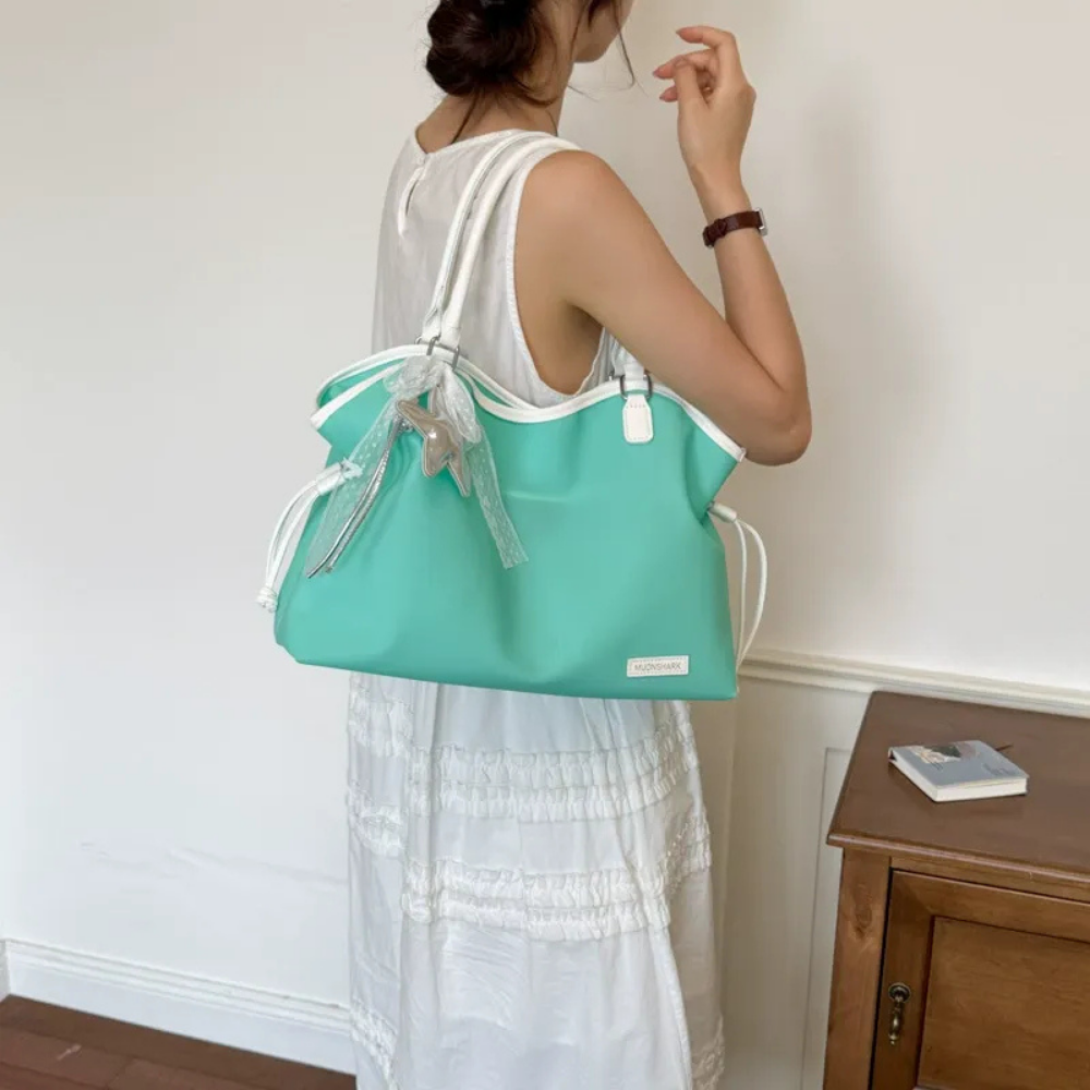 Maelira Pastel Tote Bag for Women | Asverra صورة ثانوية