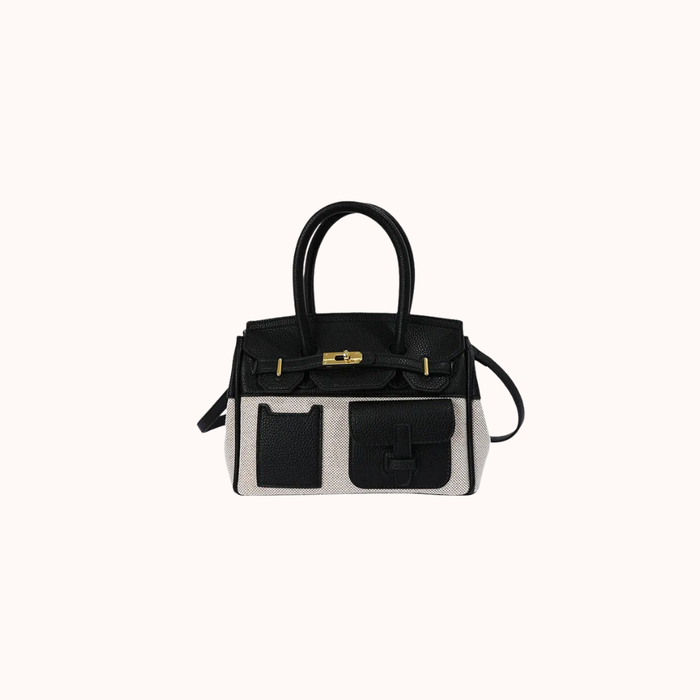 Ambrisa Pocket Satchel Bag for Women | Asverra