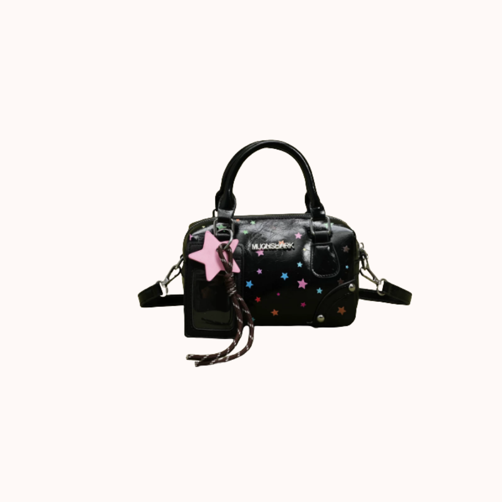 Sidera Star Print Mini Handbag for Women | Asverra