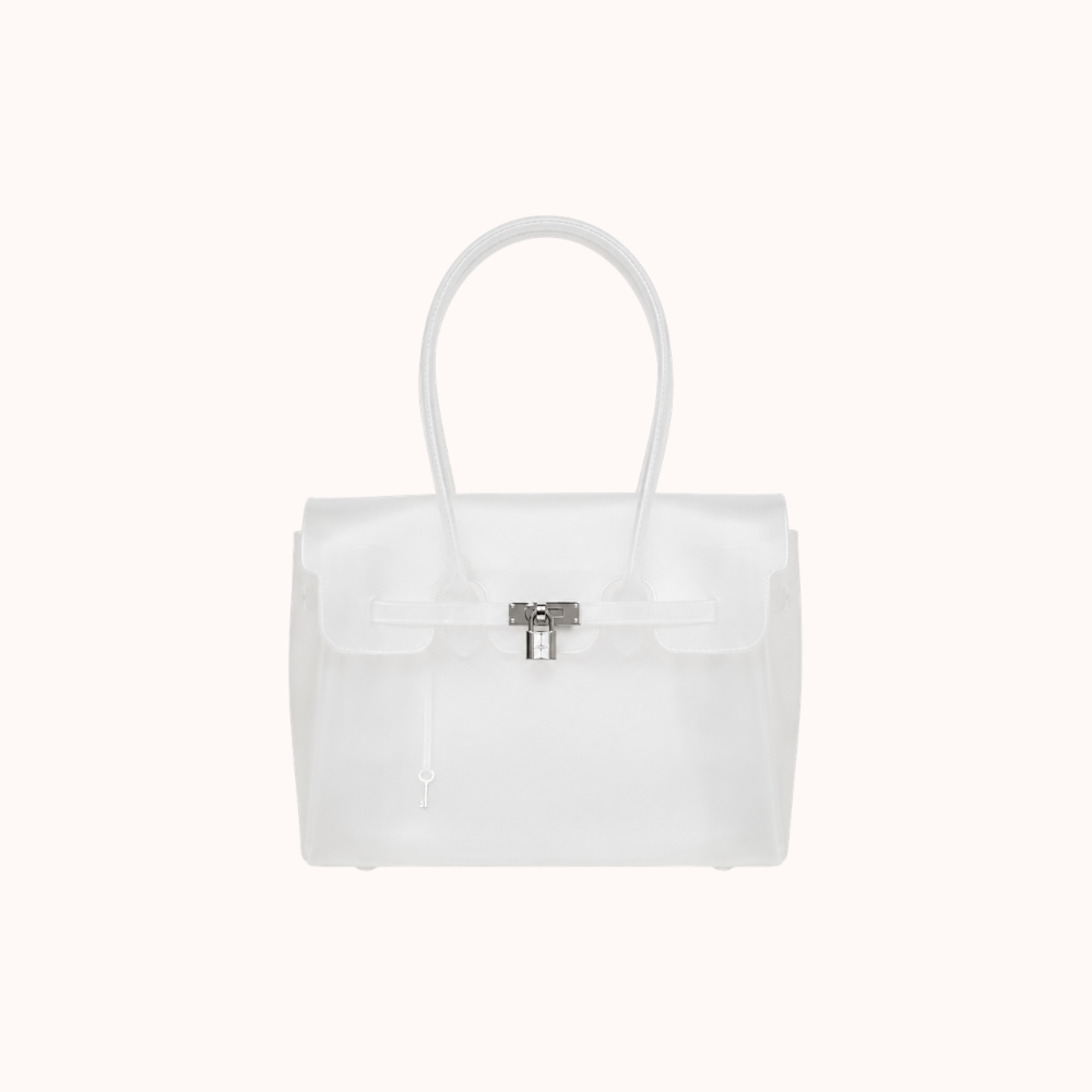 Petalune Lock Tote Bag for Women | Asverra