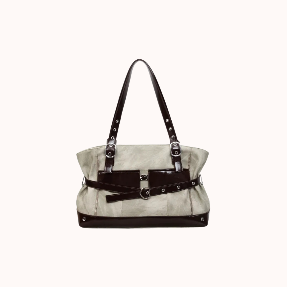 Marnica Belted Shoulder Bag for Women | Asverra