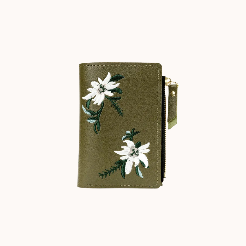 محفظة Asverra Fleur المطرزة