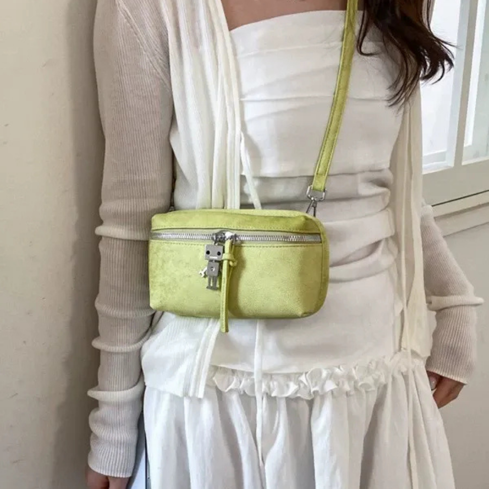 Tinnia Robot Charm Crossbody Bag for Women | Asverra