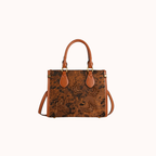 Evarielle Floral Lace Satchel Bag for Women | Asverra
