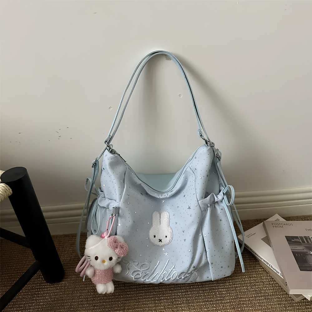 Lusette Bunny Patch Shoulder Bag