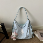 Lusette Bunny Patch Shoulder Bag