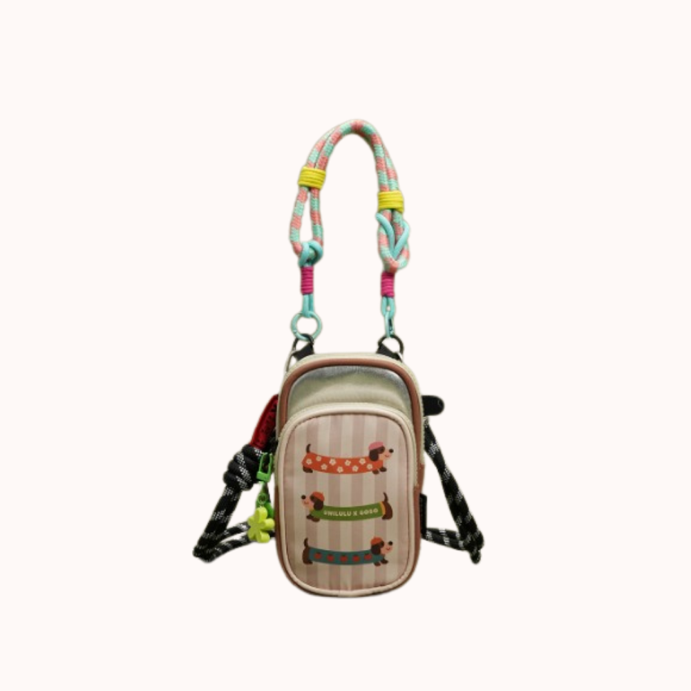Kivoria Cartoon Mini Phone Bag for Women | Asverra