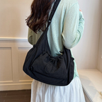 Thalara Ruched Shoulder Bag for Women | Asverra