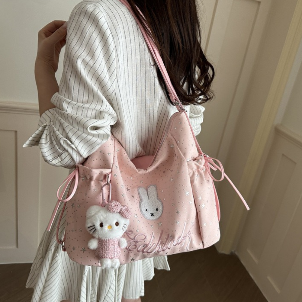 Lusette Bunny Patch Shoulder Bag Secondary image