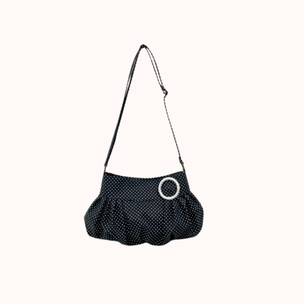 Taviola Polka Dot Shoulder Bag for Women | Asverra