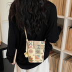 Mosaira Embroidered Bucket Bag for Women | Asverra