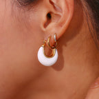 Asverra Cerchio Horseshoe Earrings