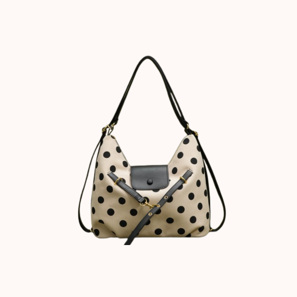 Dottara Polka Dot Shoulder Bag for Women | Asverra